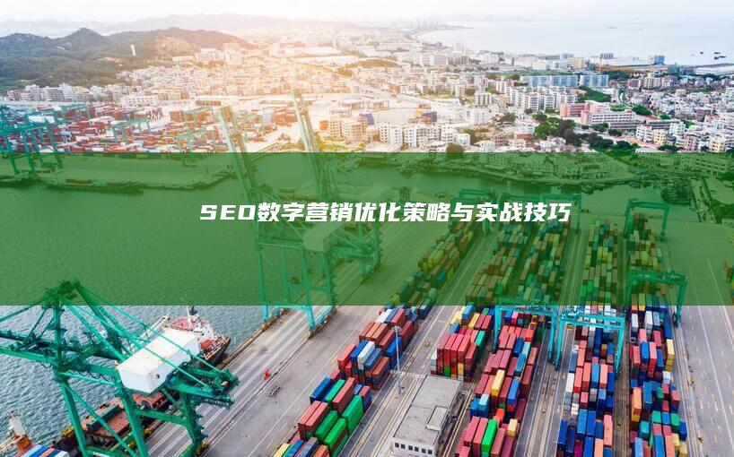 SEO数字营销：优化策略与实战技巧